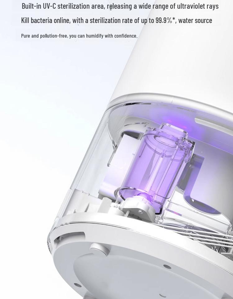 Xiaomi Smart Sterilization Humidifier 2: Home Aromatherapy Air Purifier for Bedroom, Safe for Pregnant Women and Babies