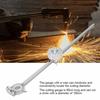 Hilitand Stainless Steel Torch Compass Roller Guide G01-100 Oxygen Welding Cutting Tool with Scale Ruler
