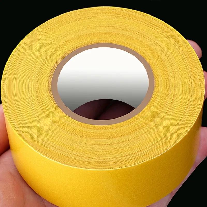 Double Sided Tape Strong High Viscosity Traceless Cloth Base Grid Tape Waterproof Carpet Adhesive Fiber Tape Mesh Sticky Strips