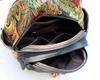 Ethnic Embroidered Women's Backpack with Sequins and Phoenix Peony Design