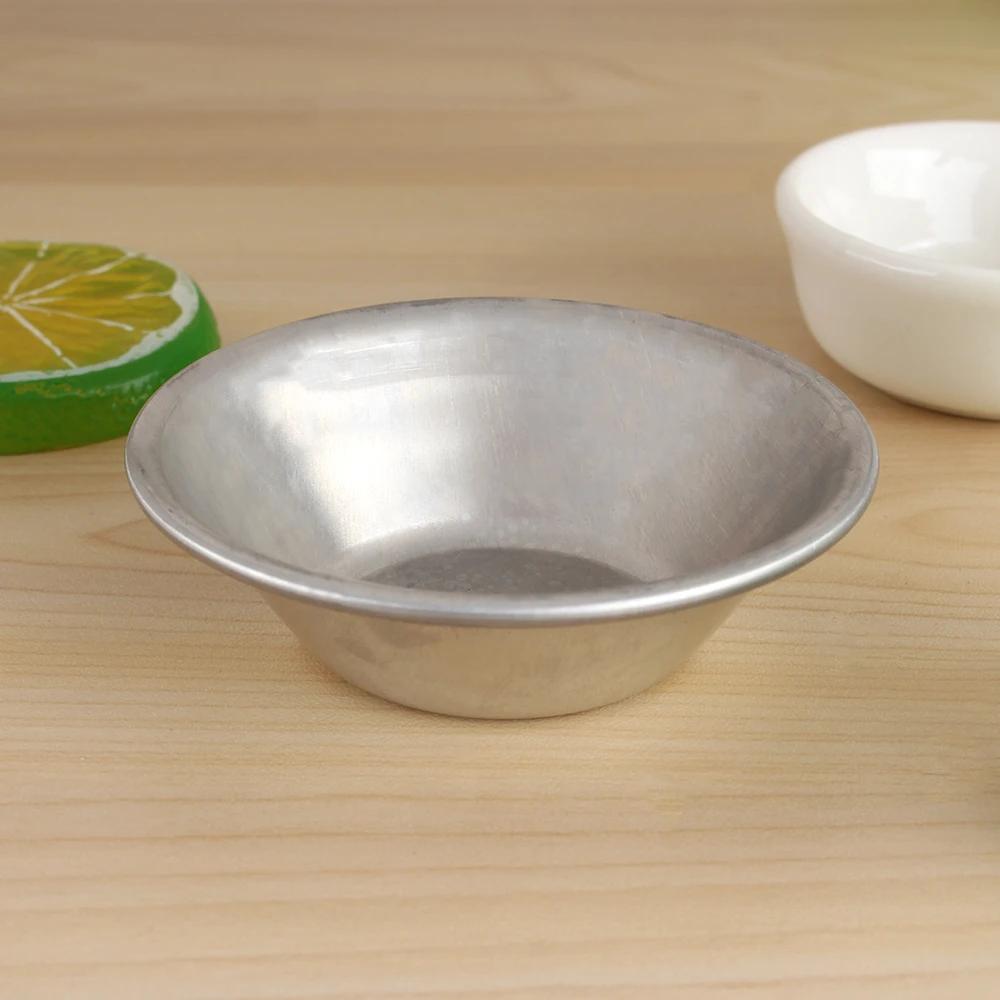 10pcs Egg Tart Molds Tiny Pie Tartlets Dessert Mold Pans Tin Puto Cup Bakeware Cake Cookie Mold, Round Resuable Nonstick