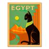 Retro Travel to Africa Egypt Canvas Painting Vintage Wall Pictures Kraft Posters Coated Wall Stickers Home Decoration Gift