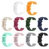 Adjustable Carbon Fiber Texture Soft Silicone Wristband for Watch 3 41mm/Watch 4 Classic 42mm 46mm Smartwatch Strap