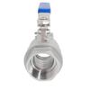 304 Stainless Steel Two-Piece Manual Threaded Ball Valve