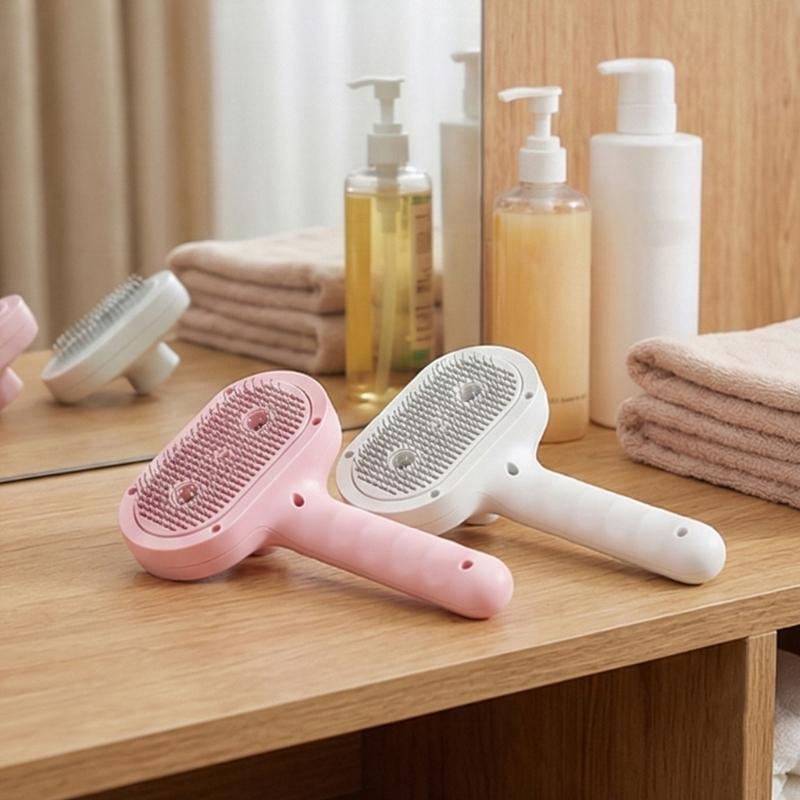 Professional Pet Grooming Comb With Sprays Function For Deshedding Massage And Mists Easy Mists Feature