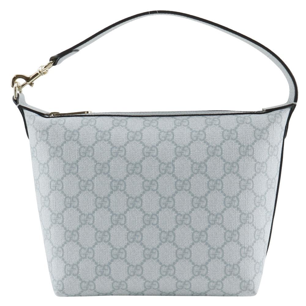 GUCCI Ophidia Super Mini Shoulder Shoulder Bag 795170 FAD09 8741 Dusty blue GG Supreme Canvas Women Used