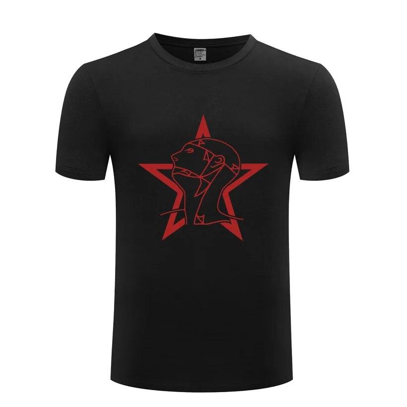 Music Rock The SISTERS OF MERCY Print T Shirts Unisex Hip Hop Short Sleeve O Neck Cotton Unisex T-Shirt Cool Funny Streetwear Top Tee