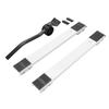 Appliance Rollers   17.7 to 27.5 Inch 660lbs Capacity Low Noise Mobile Washer Dryer Moving Base for Washing Machine Refrigerators Furniture