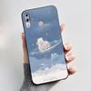 For Asus Zenfone 5 5z ZS620KL ZE620KL X00QD 6.2" 2018 Shockproof Phone Case Aesthetic Fashion Cute Cat Black Soft Silicone Cover