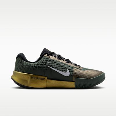 Nike GP Challenge Pro Tennis Shoes Men's Low Top Green Camouflage/Meta