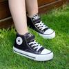 Kids' High-Top Canvas Shoes: Korean Style Spring Shoes for Boys and Girls