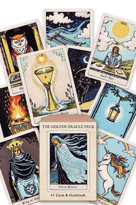 THE GOLDEN ORACLE Golden Dawn Rider Edition Oracle Tarot [Oracle Cards with Japanese Instructions] Waite Edition Authentic