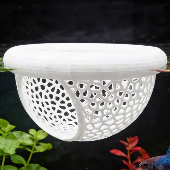 Floating Betta Hammock Fish Hide Shrimp Cave Aquarium Hammock Feeder And Rest Spot for Small Fish Shrimp Corydoras