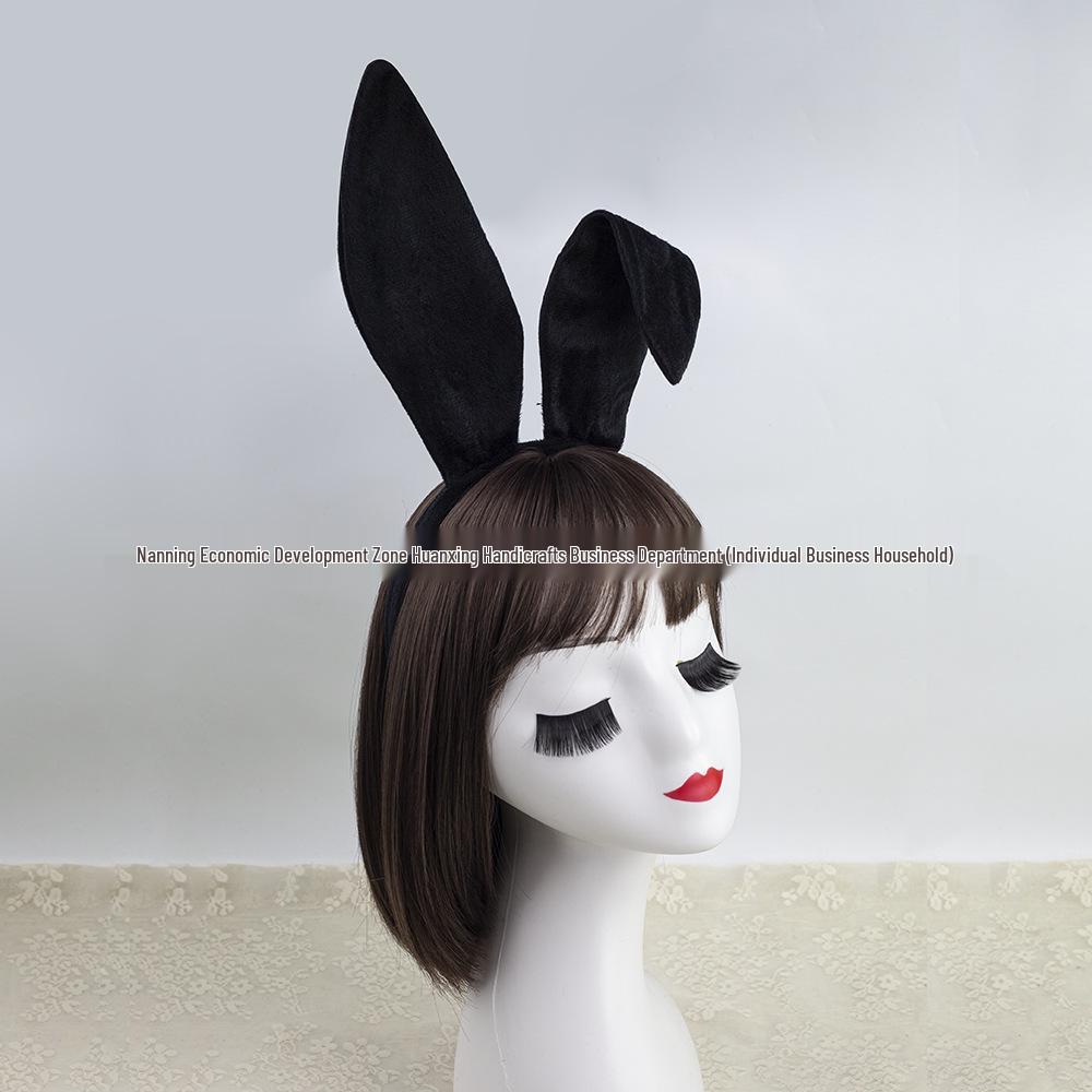 Halloween Bunny Ear Headband for Performance - Rabbit Ears, Internet Celebrity Style.