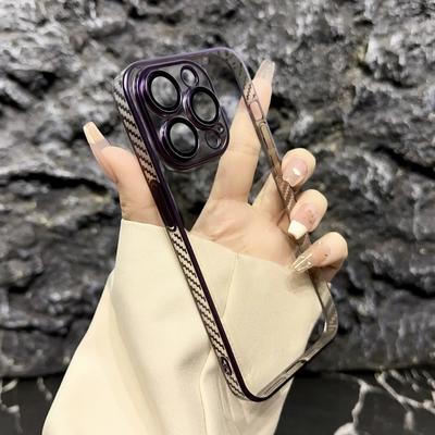 Luxusní tenký pevný PC kryt z uhlíkových vláken pro IPhone 15 14 13 12 Pro Max Plus 15Pro 14Pro 15Plus IPones Ochranný kryt zadní části