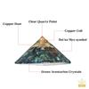 Original Green Aventurine Pyramid - Certified Natural Green Stone Pyramid for Money, Prosperity, Wealth, Abundance, Protection from Negative Ener