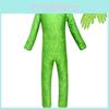 Fantasia de Cosplay do Grinch Chamativa Para Crianças Perfeita Para Festas de Halloween!