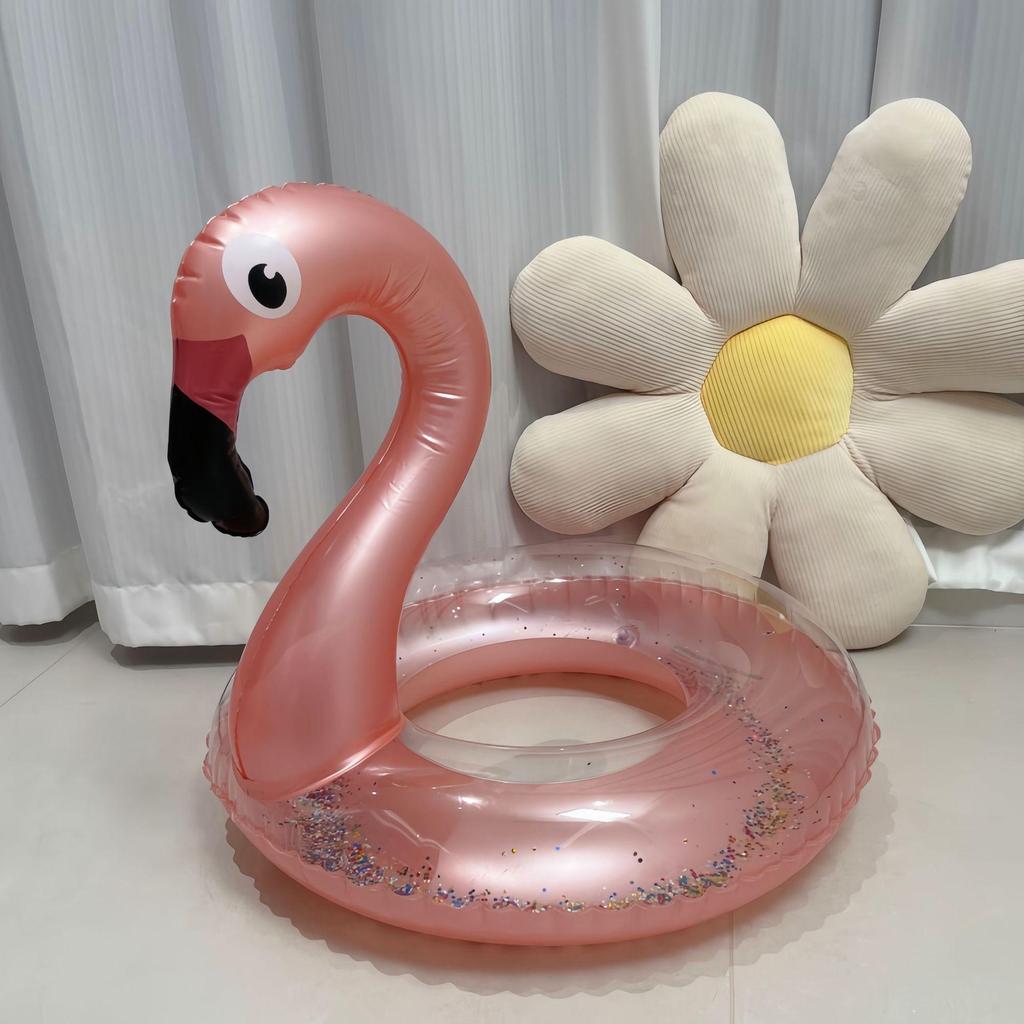 Custom Adult Flamingo PVC Pool Float Swim Ring