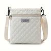 Fashionable Lightweight Multicolor Oxford Fabric Travel Bags, Quilted Pattern, Zipper Closure, Adjustable Strap