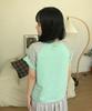 Onseuka Button Double Sleeve T (Mint Choco)