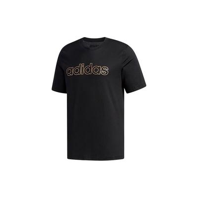 T-shirt rond essentiel de marque pour homme Hauts Noir FM3441