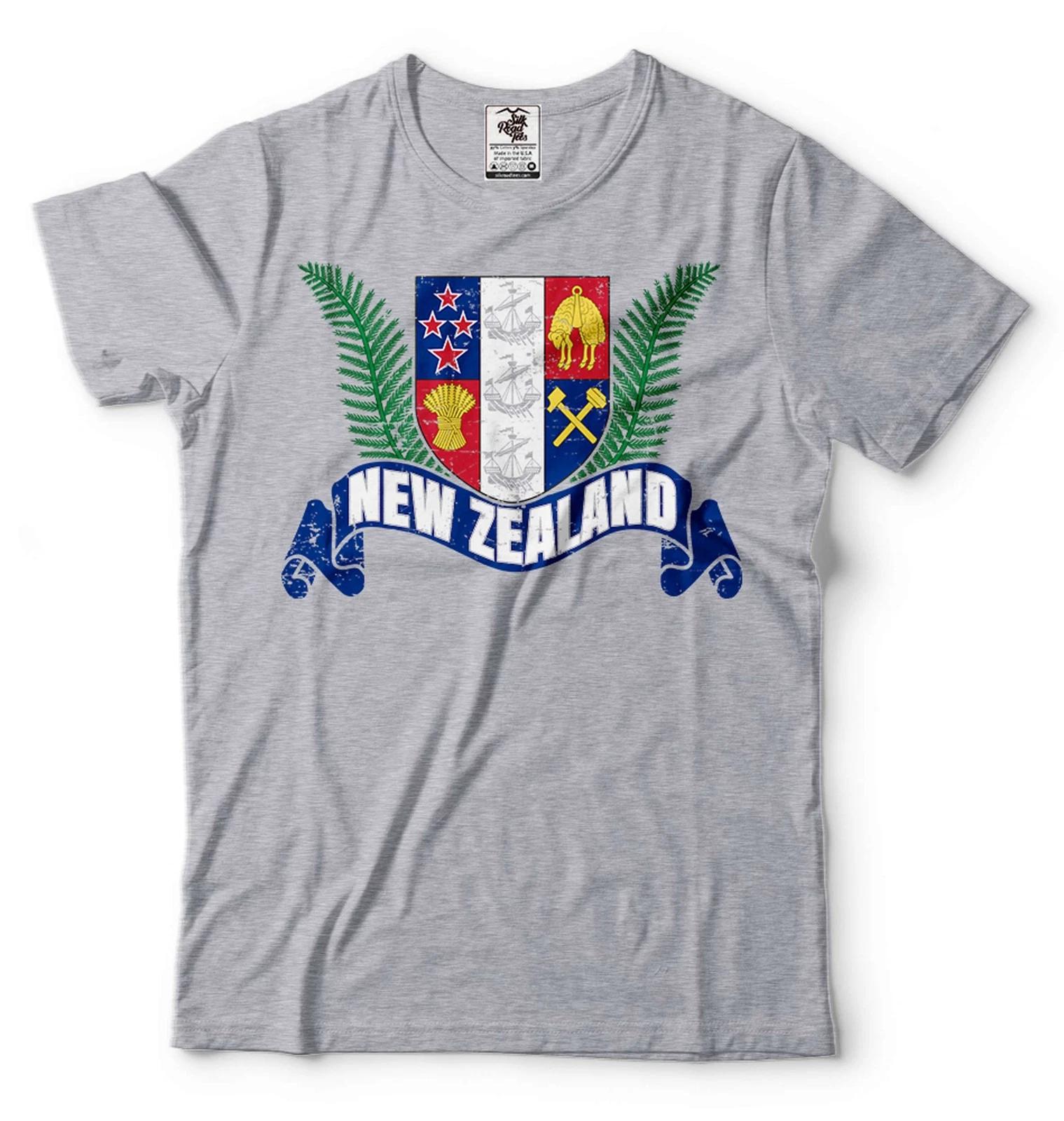 

New Zealand Unisex Shirt New Zealand Country Flag Logo Shirt New Zealand Shirt 2XL