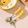 Adorable Cartoon Spoon and Fork Set, Selected High Quality Stainless Steel, Exquisite Style, Cute and Practical, with Beautiful Gift Box