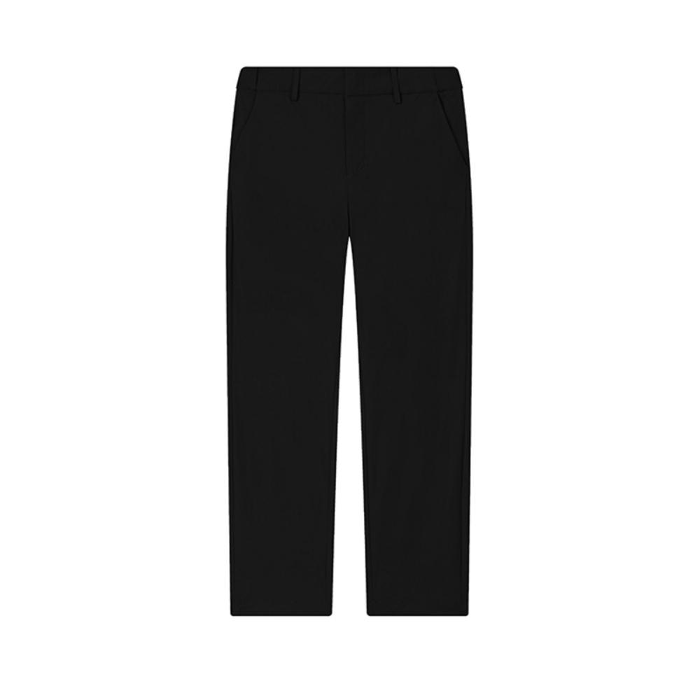 New FILA Knitted Sweatpants Men's Jet Black BK F11M532603F-BK