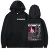 Rapper Coscu Jose Fernando Tour Album 2025 Merch Hoody Men Clothing Loose Oversized Sweatshirt Hip Hop Gothic Long Sleeve Hoodie