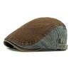 Vintage Beret Men's Denim Peaked Cap British Progressive Cap Paintwoman's Cap