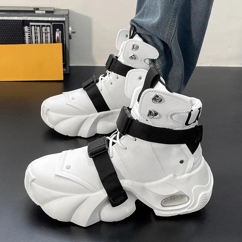 Men's Shoe Free Delivery Shoes High Heel Ankle Boots Brown Boot Genuine Leather Men's Motorcycle Boots Work Safety Shoes Mens &
