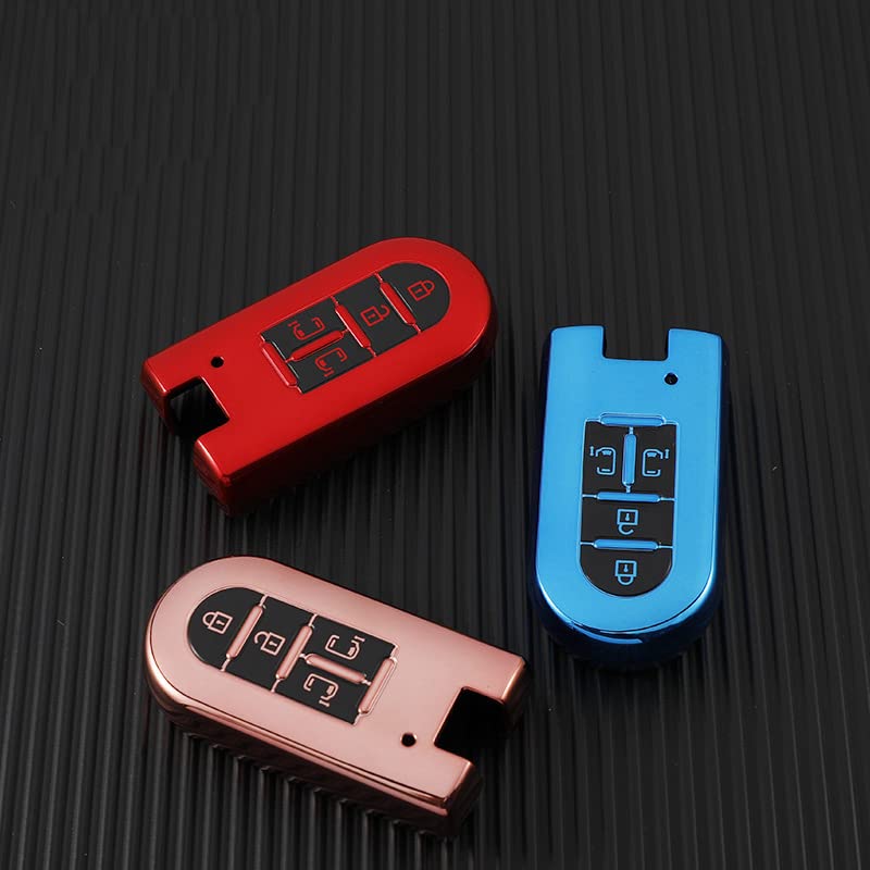 Kinotaka Daihatsu/Toyota Smart Key Case for Cars, New Tanto, Tanto Custom, Tank, Rumy, New