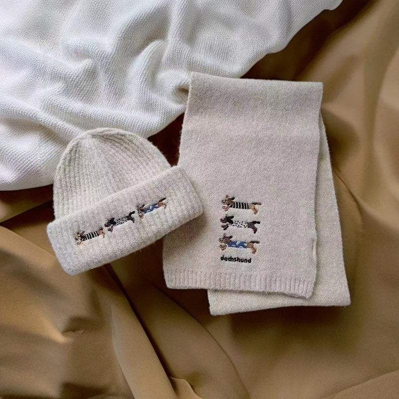 Scarf Hat Autumn Winter Thickened Warm Windproof Handmade Polyester High Roof Shawl Men s Women s Adult Stack Hat Fashion