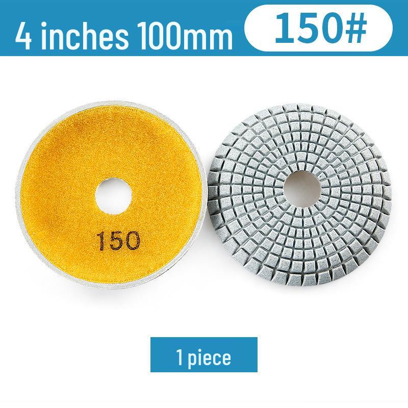 Curved Bowl Wet Grinding Pad for Marble & Quartz - Angle Grinder Compatible