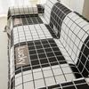 Neuer Sofabezug Bezug Beidseitig verwendbares Sofa-Handtuch Alle Jahreszeiten Universell Chenille Plaid Sofa-Decke