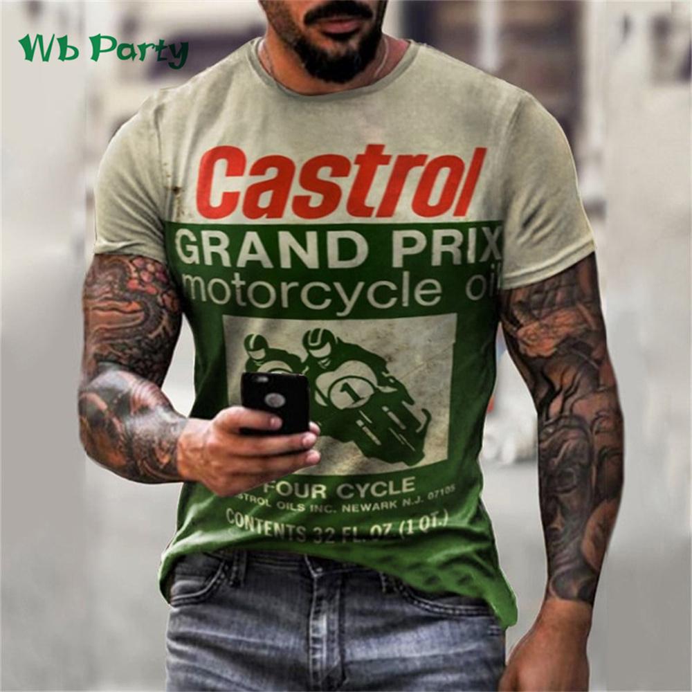 Men s T-shirts Vintage Print Gym Clothing Men Vintage Graphic T shirts Men s Summer Clothes 3D Print Men s T-shirts O-Neck Tops XXS
