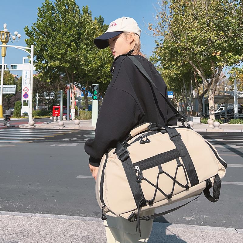 Travel Bag Lightweight Short-distance Business Trip Boarding Backpack Leisure Large-capacity Fitness Accommodation Yoga Training Storage Bag