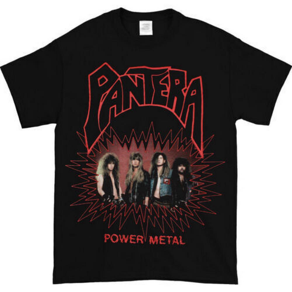 

Футболка унисекс Pantera Power Metal Black Rock Band Concert Tee
