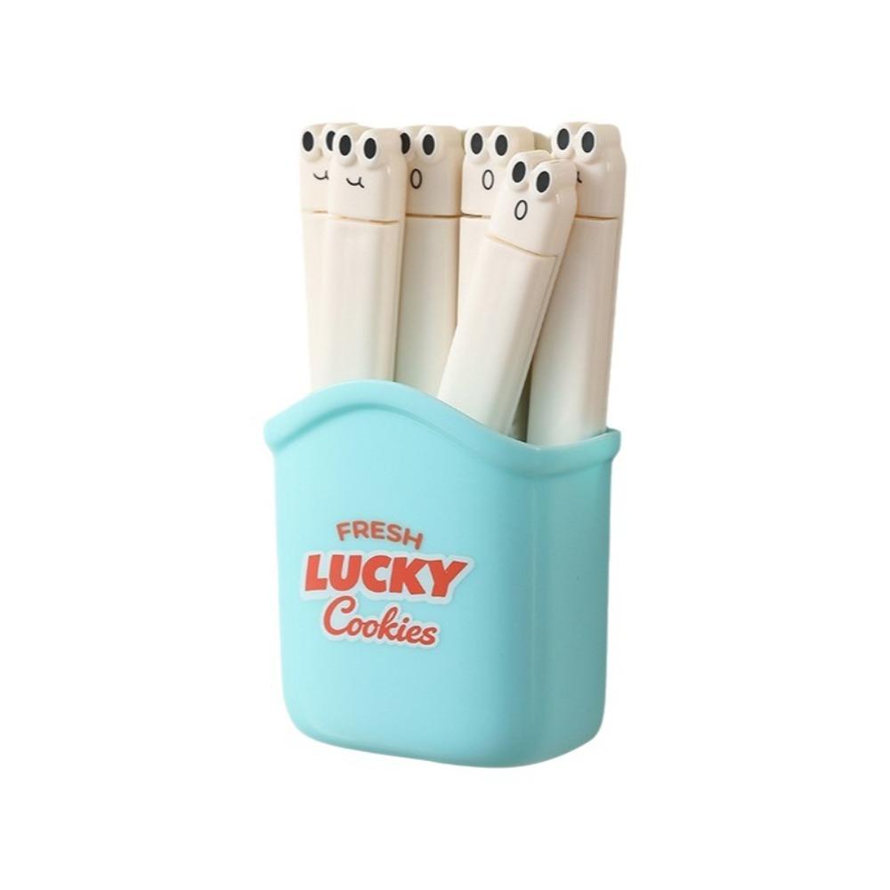 

Leakproof Design Food Bag Clips Cartoon Design Snack Bag Sealing Clip Sealing Clip Pantry синій