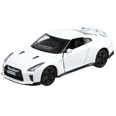 1/36 Escala GTR R35 Diecast Modelo Carros, Pull Back Veículos GTR Carros de Brinquedo, Carros Presentes para Meninos Meninas