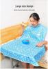 Shan Hai Kang Waterproof Stain-proof Adult Dining Bib, Large Size for Elderly.