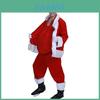 Fantastic Dark Red Unisex Santa Claus Fake Belly For Christmas Party