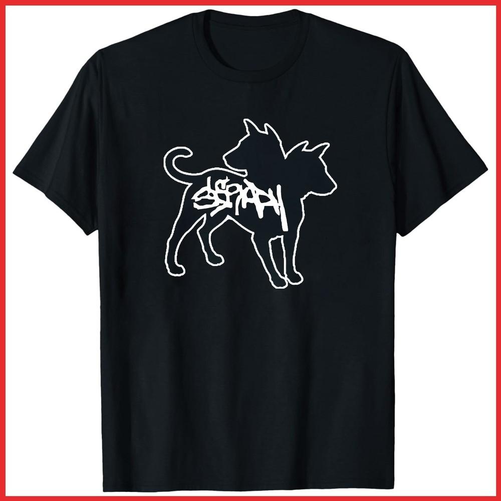 Seraph Dog Black Cotton T-Shirt Unisex T-Shirt S
