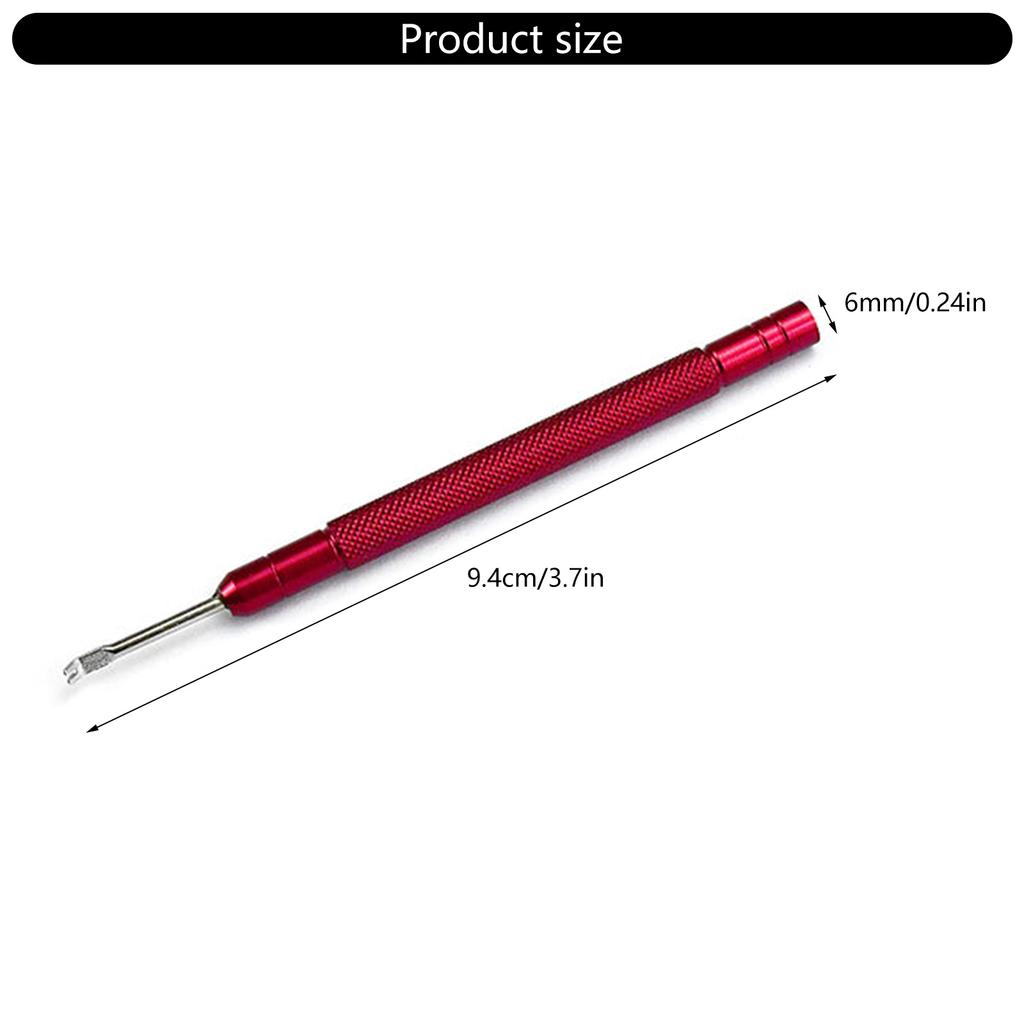2Pack Metal Watch Hands Remover Tools Levers with Flat Blade for Professional and Amateur Watchmakers