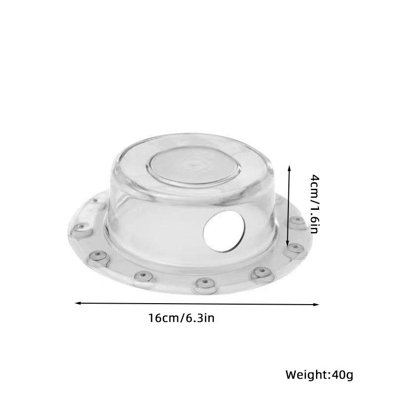 Houseeker Bathtub Overflow Drain Cover Suction Cup Seal Bathtub Stopper Bathroom Overflow Drains