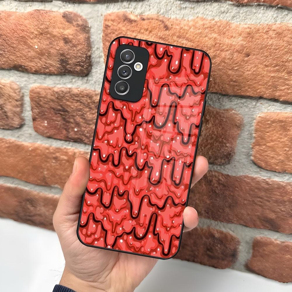 Slime Pattern Phone Case for Samsung A15 A25 A35 A55 A14 A12 A22 A32 A52 A11 A21 A31 A51 A05 A24 A34 A54 A13 23 A33 A53