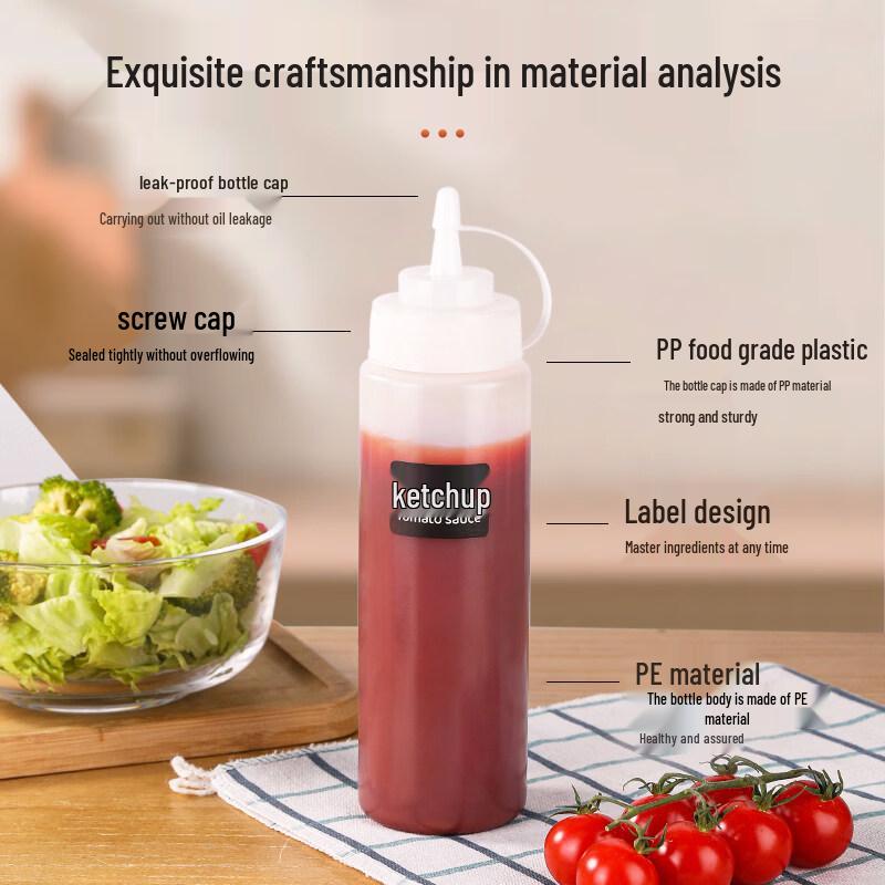 ZISIZ Squeeze Condiment Bottle