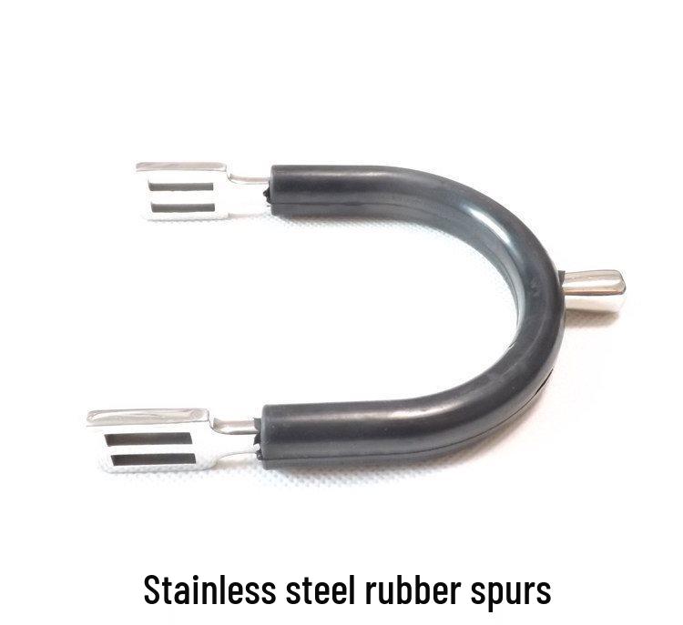 Yima Tack Non-Slip Rubber English Riding Spurs