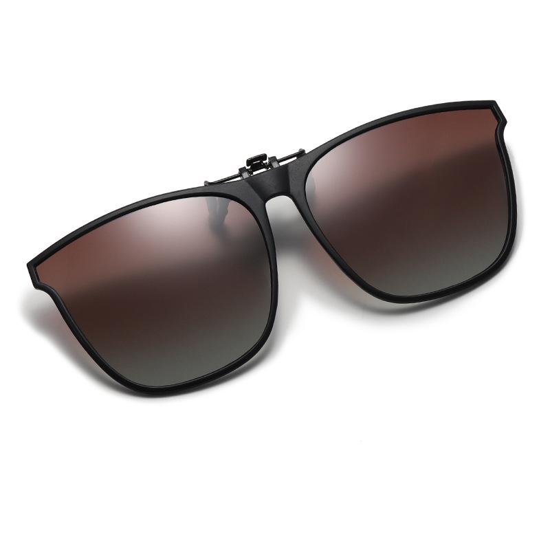 Gafas de Sol Clip-On Polarizadas Abatibles - Montura Grande, Ligeras, Unisex (2021)