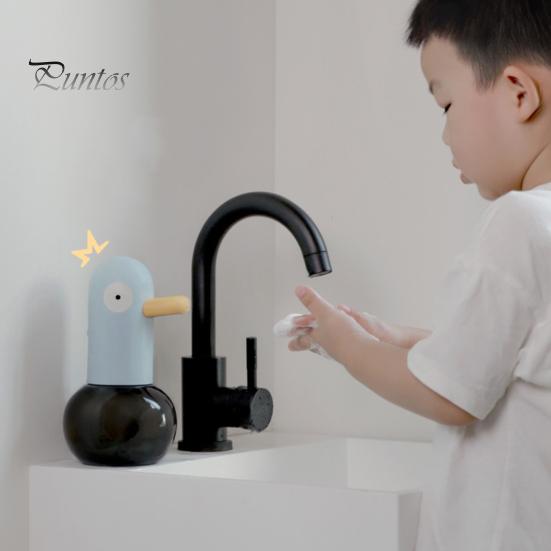Automatische Zeepdispenser Inductie Schuim Contactloos Eendvormig Hoge Precisie 400ml Capaciteit Hoge Precisie Sensor